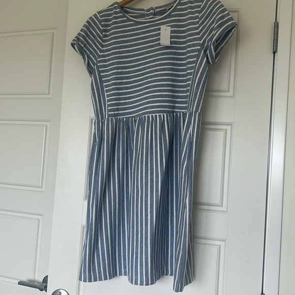 LOFT Dresses & Skirts - NWT LOFT Nautical Striped Cotton Dress